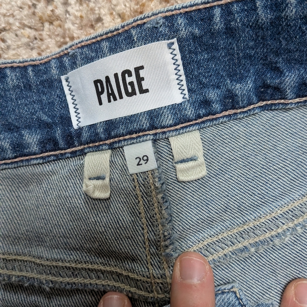 NWT Paige Sasha Wide Leg Jeans - Picture 5 of 6